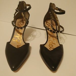 SEXY Sam Edelman Heels with Studs on  Sassy Straps